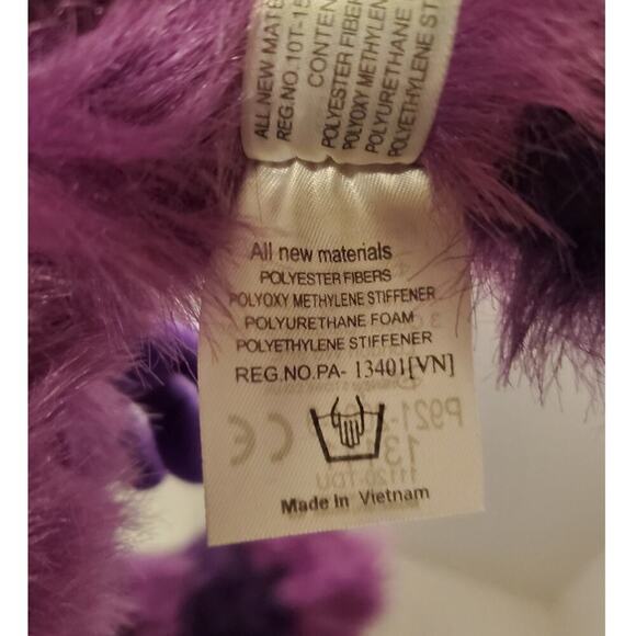 Disney Store Monster University Art Posable Stuffed Plush 12" x 14" NWT - Picture 7 of 9